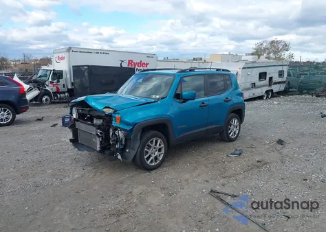 2021 Jeep Renegade Latitude 4X4 z USA, uszkodzony, nr VIN ZACNJDBBXMPN31275